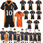Haikyuu Cosplay Костюм Karasuno старшая школа волейбол клуб Hinata Shyouyou Kageyama Tobio спортивная одежда Джерси аниме униформа