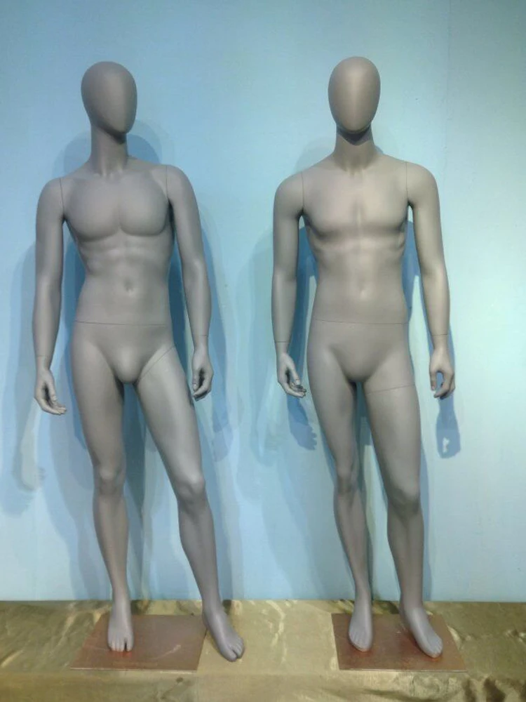 

Модель всего тела, Модный Манекен серого цвета, мужская модель