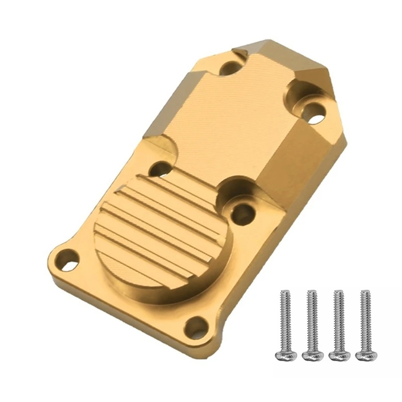 

Для осевой SCX24 90081 1/24 RC автомобиль гусеничные латунь Diff крышка дифференциальный Корпус спереди и сзади Запчасти для модификации аксессуары