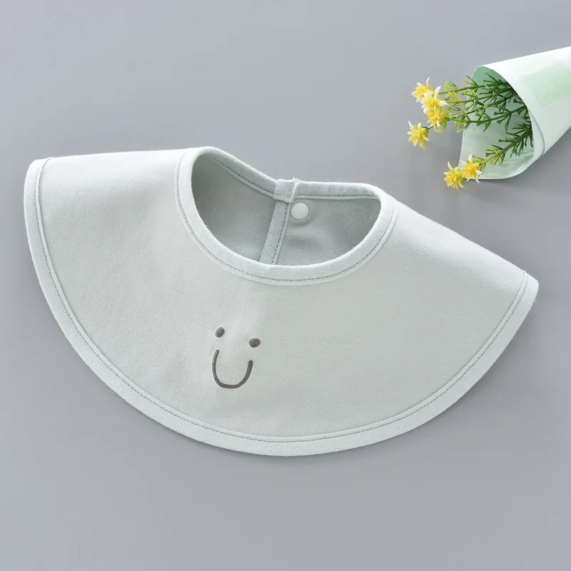 

Cute Colorfull Waterproof Baby Round Bibs Boy Bandana Bib Cloth Scarf Girl Saliva Towel