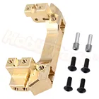 Сверхмощный латунный передний бампер 94 г с креплением сервопривода для Traxxas TRX-4 TRX4 110 RC Гусеничный грузовик Hop Up Option Parts