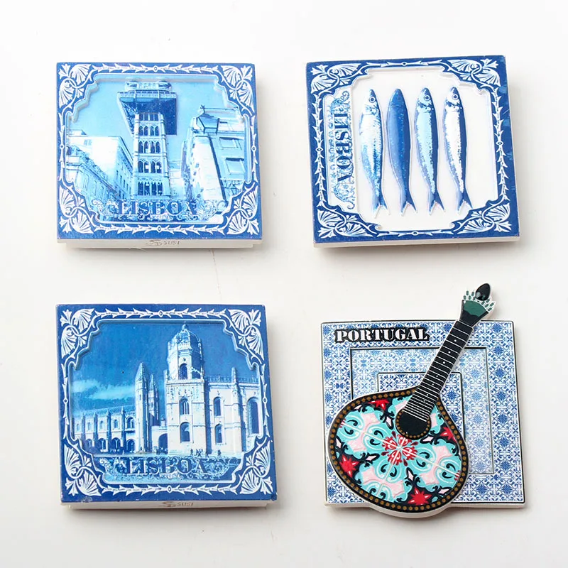3d лиссабон Португалия фотопечать искусственная смола украшение для дома