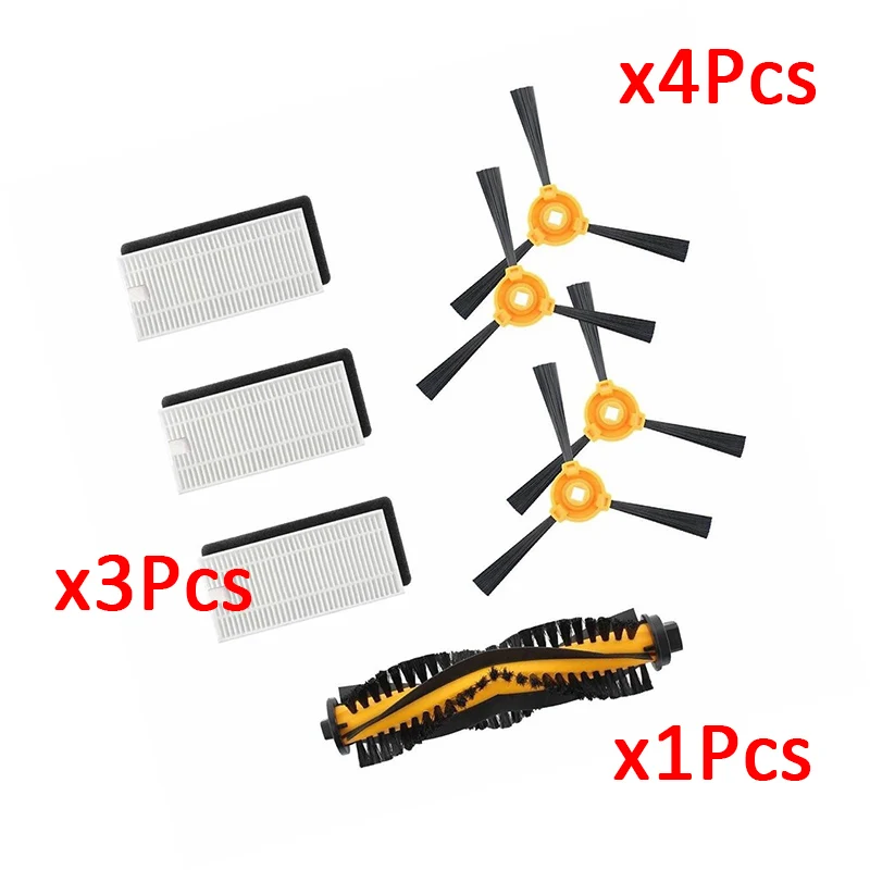 

For DEEBOT N79S N79 Robotic Filter +Main Brush Part Kit Set/High Quality Hot
