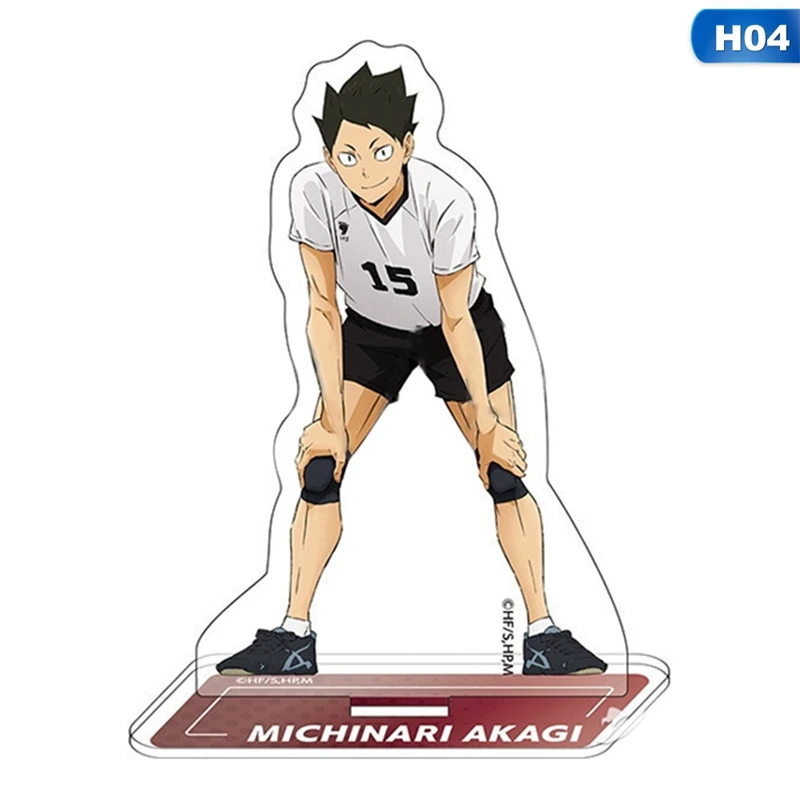 Японское Аниме Haikyuu! Фигурки Настольная плита модели Hinata Shoyo Kageyama Tobio Tsukishima Kei