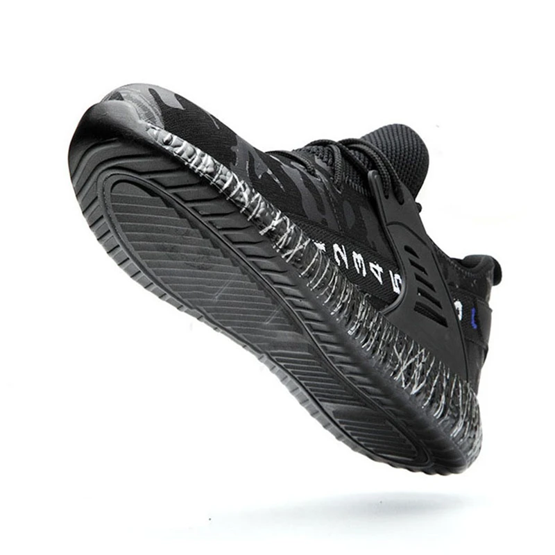 Небьющаяся Мужская обувь Безопасная рабочая нескользящая износостойкая дышащая