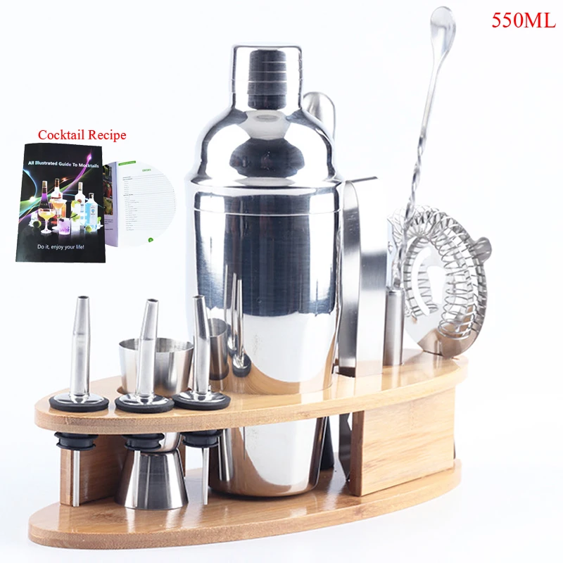 Набор коктейльных шейкеров из нержавеющей стали набор посуды для бармена барный