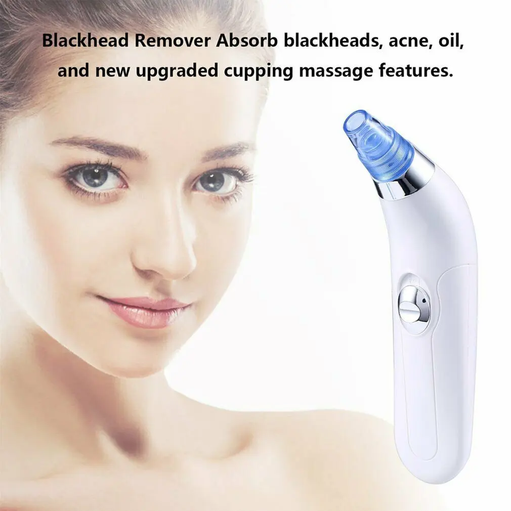 

Blackhead Remover Tool Rechargeable Vacuum Suction Blackhead Remover Facial Pore Cleaner Nose Acne Facial Skin Care Device