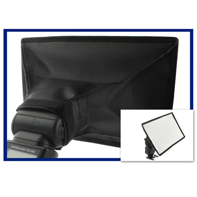 Sidande 15x17 см портативный мини рассеиватель софтбокс для Canon Nikon Samsung DSLR Speedlite вспышка