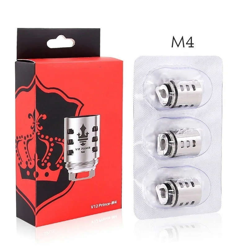 3 шт./лот сменные катушки TFV12 Prince Mesh Strip/Q4 X6/M4 T10/Dual Max X2 Clapton для Smok Tank|Детали