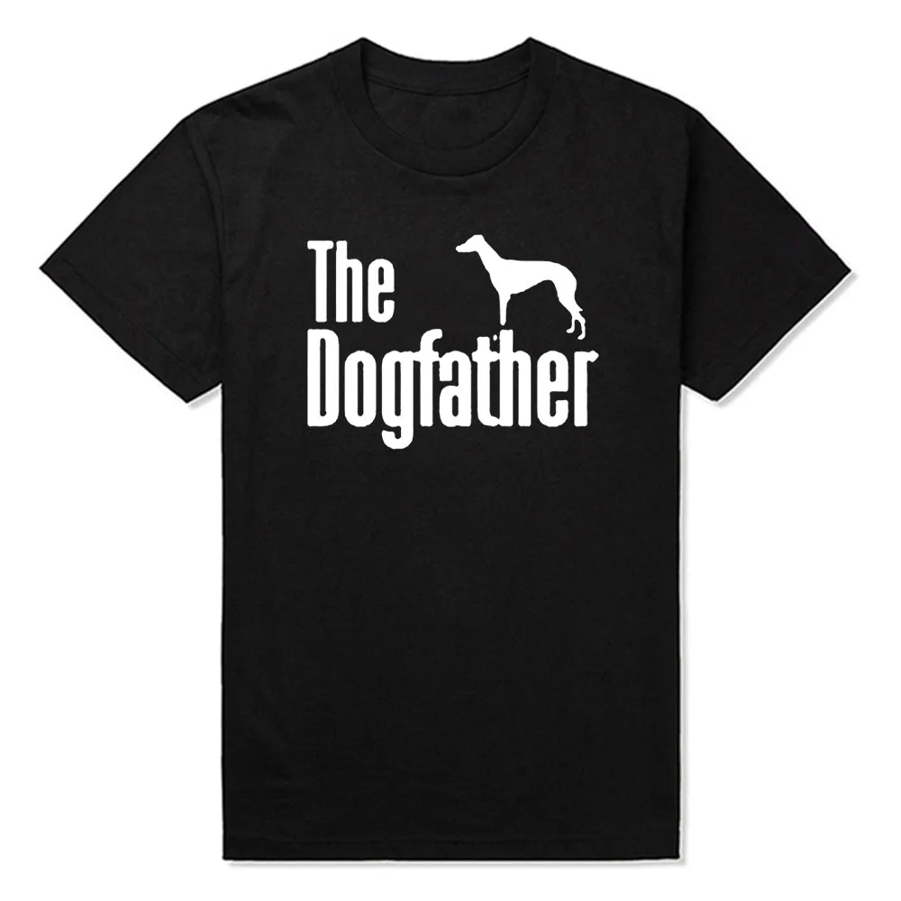 

The dogfather Greyhound Birthday Funny Unisex Graphic Fashion New Cotton Short Sleeve T Shirts O-Neck Harajuku T-shirt
