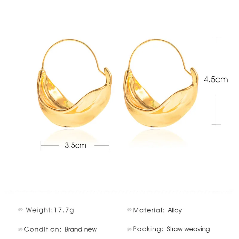 Тело металл золото серебро Цвет цветок серьги в виде корзин уха ювелирные