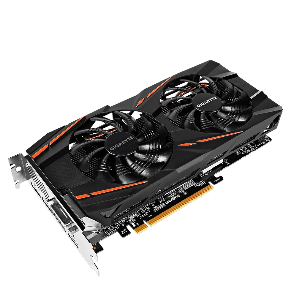 Игровая Видеокарта GIGABYTE RX 580 4 Гб Radeon видеокарты для AMD порт дисплея HDMI DVI-D * 16 |