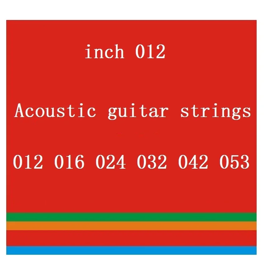 

1 SET 012-053 Acoustic Guitar Strings Set Guitar Accessories