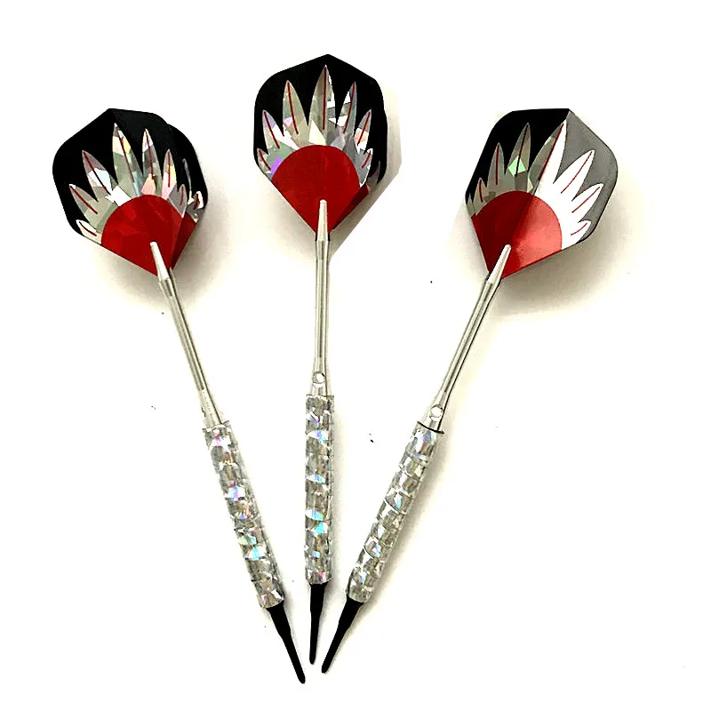 

2020 new 3Pcs 14g soft tip dart sport entertainment dart body aluminum alloy dart rod PET