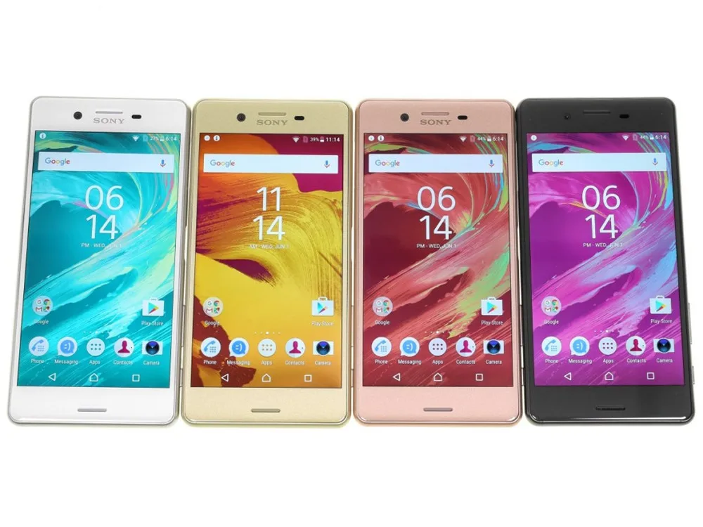 Разблокированный смартфон sony Xperia X Performance F8131 NFC 4G LTE Android quad core ram 3 ГБ rom 32 Гб 5,0 дюйма с отпечатком пальца