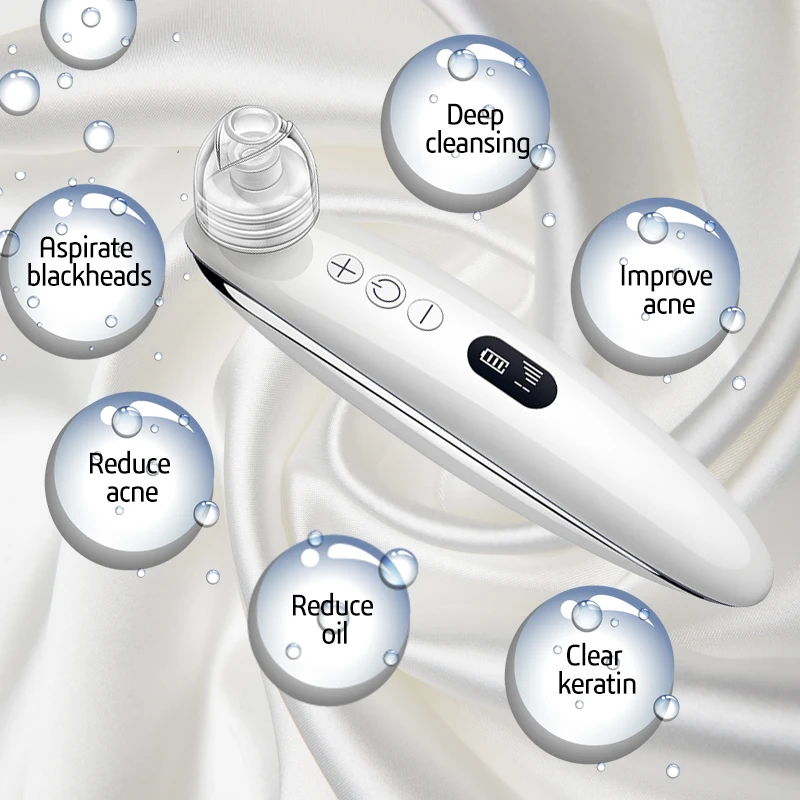 Фото Electric Facial Pore Cleaner Blackhead Remover Vacuum Acne Cleanser Face Skin Care Beauty Instrument Exfoliating Comedones Salon Красота и Electric Facial Pore Cleaner Blackhead Remover Vacuum Acne Cleanser Face Skin Care Beauty Instrument Exfoliating Comedones Salon Красота и