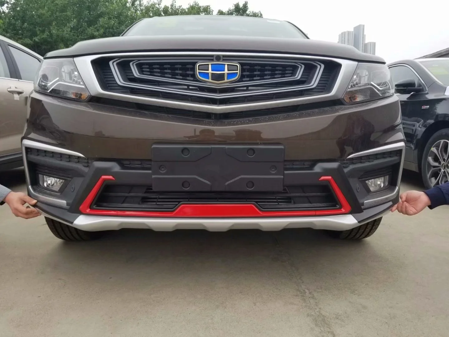 

Suit For Geely 16-18 Bumper Bars, 18 Vision X6 Front and Rear Bars Are Popular