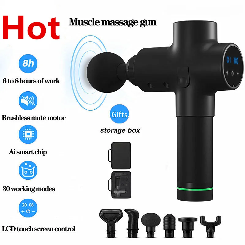 

Multifunction Body Massager Can Lose Weight Massage Pistol Vibrators Fascia Gun Electric Relaxation Beauty Health