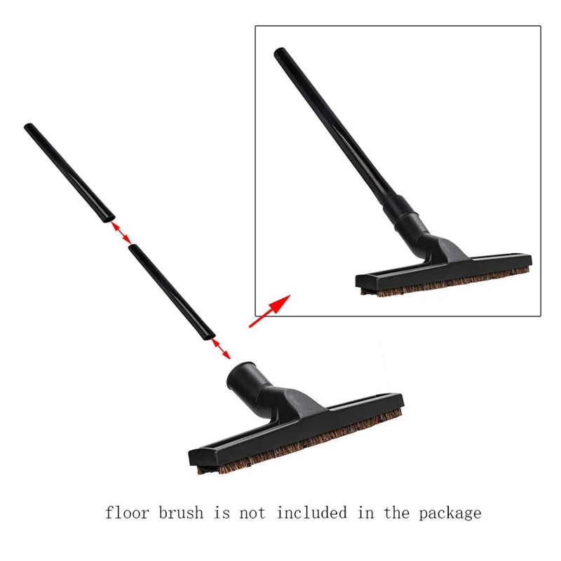 

3Pcs Vacuum Cleaner Extension Wands, Vacuum Cleaner Accessories, 32mm Inner Diameter Vacuum Hose Plastic Wand Pipe