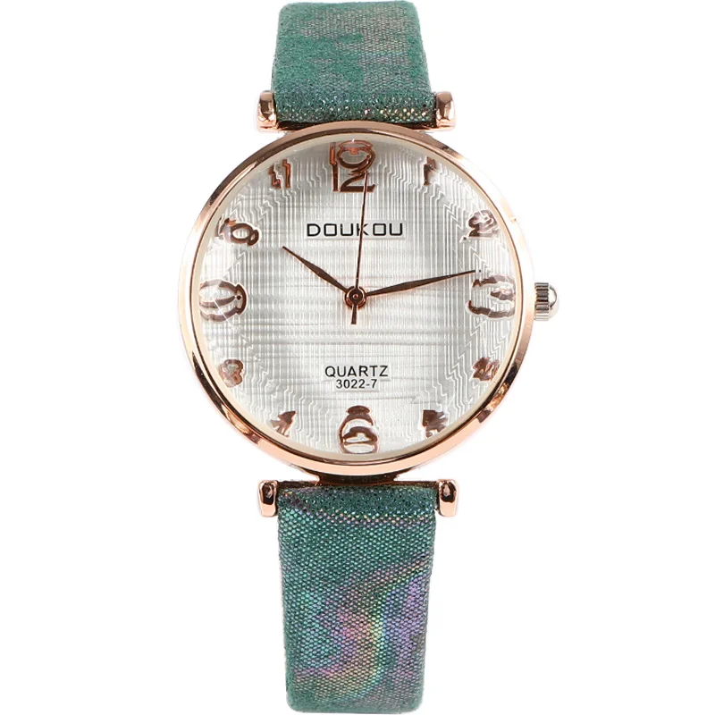 

2019 Brand New Fashion Pink Women's Watches Fashion Leather Wrist Watch Women Watches Ladies Watch Clock Montre Feminino Hot