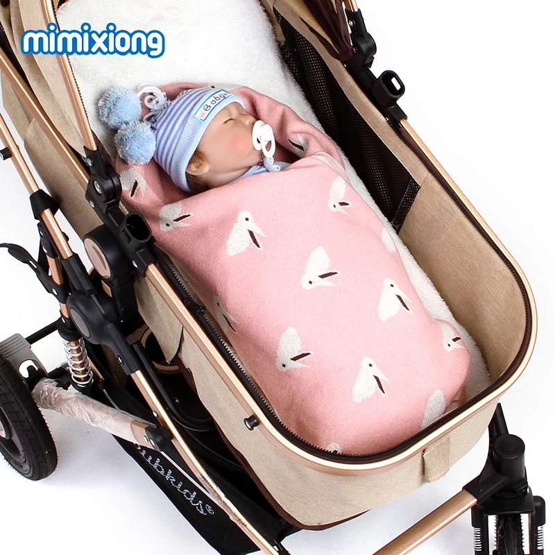 Одеяло для младенцев супермягкое трикотажное 100*80|Одеяла и пеленки| |