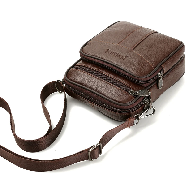 Новые винтажные кожаные сумки для мужчин мужская повседневная сумка на одно