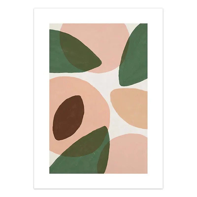 

Scandinavia Abstract Painting Geometric Art Print Woman Painting Canvas Wall Poster Pictures For Living Room Modern Decoration