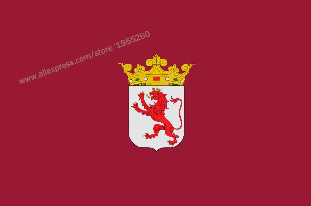 

Flag of Leon 3 X 5 FT 90 X 150 Cm Spain Provincial Flags Banners