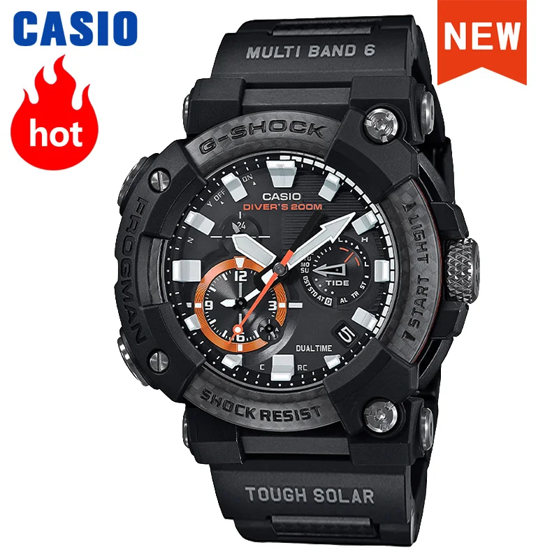 

Casio watch men g shock top brand Sport Wrist Watch smart watchCarbon fiber reinforced resin strap Relogio Masculino GWF-A1000XC