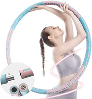 weighted professional hula exercise hoops for adults workout hoops with adjustable weight fun fat burning exercise equipment