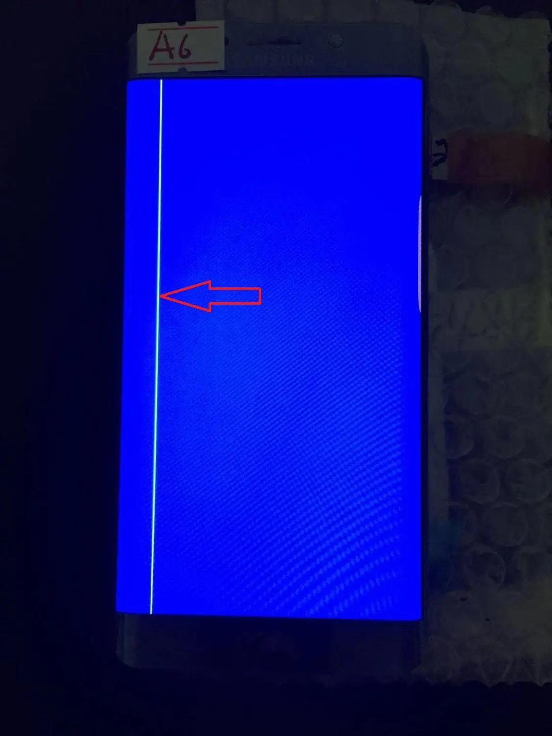 NO.A6 Silver 5,5 ''AMOLED lcd для SAMSUNG Galaxy s6 edge Plus G928 G928F сенсорный экран дигитайзер дисплей с линейкой - Цвет: NO.A6 Silver