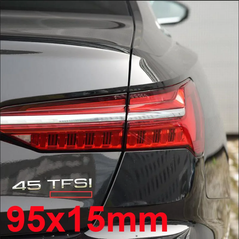 Эмблема на все колеса 95 мм значок четырехколесный привод для Audi Sport A3 A4L A5 A6L Q3 Q5 Q7 RS