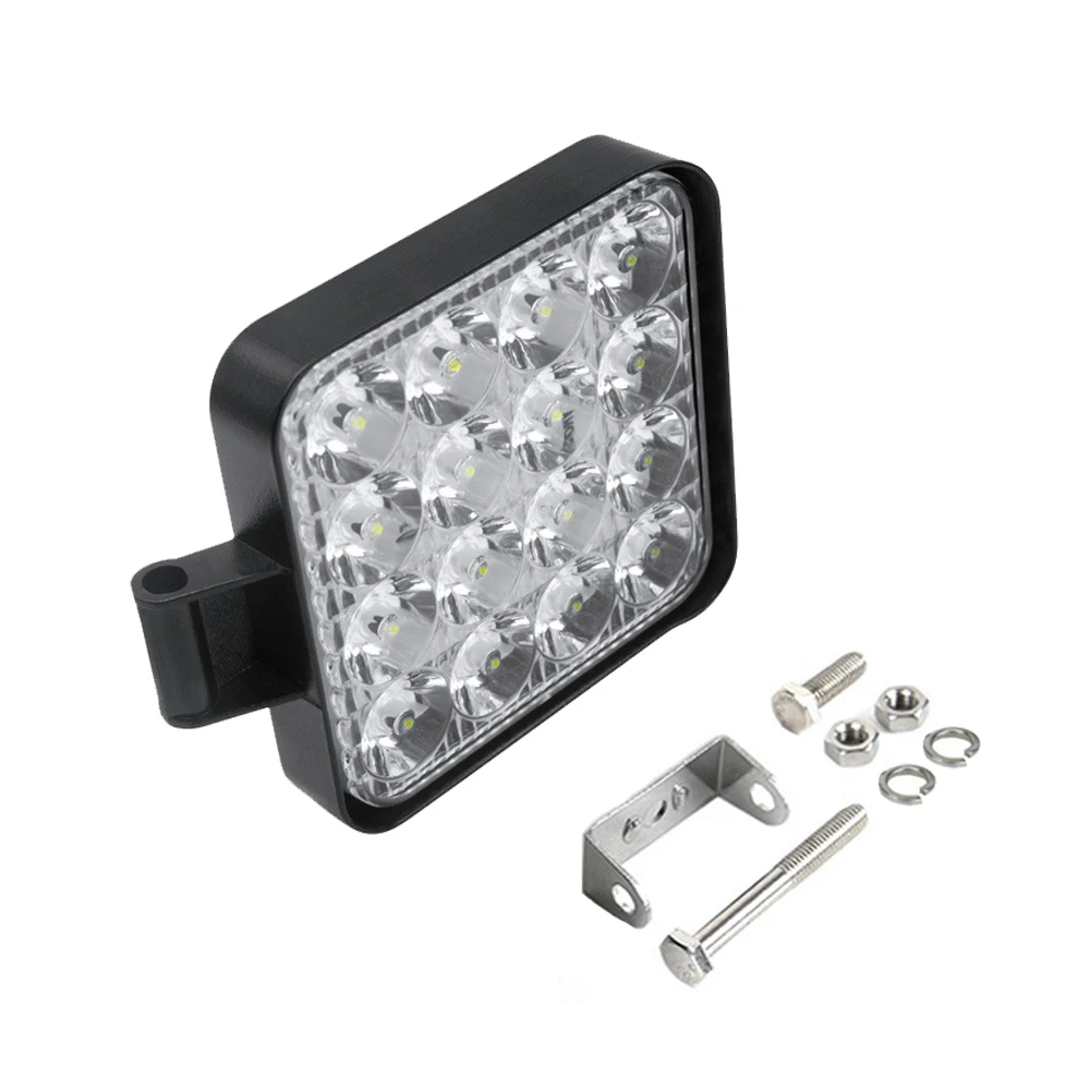 12 В круглый Квадратный светодиодный светильник автомобильный головной