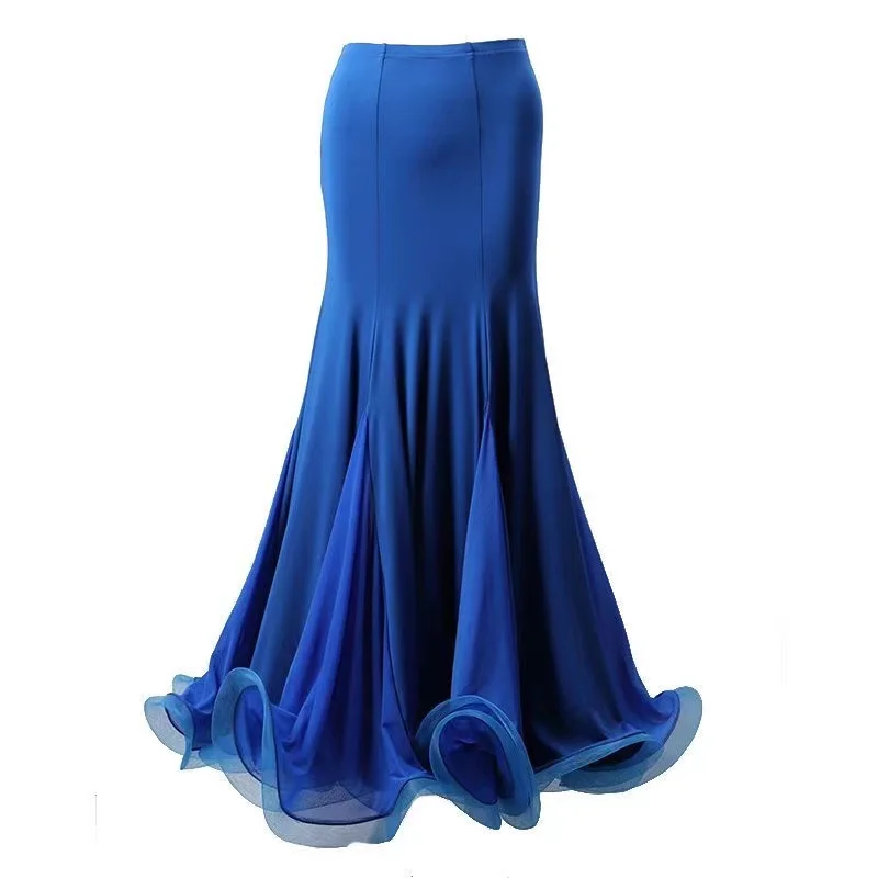 Новинка Женская юбка для бальных танцев наряды вечеринок современных