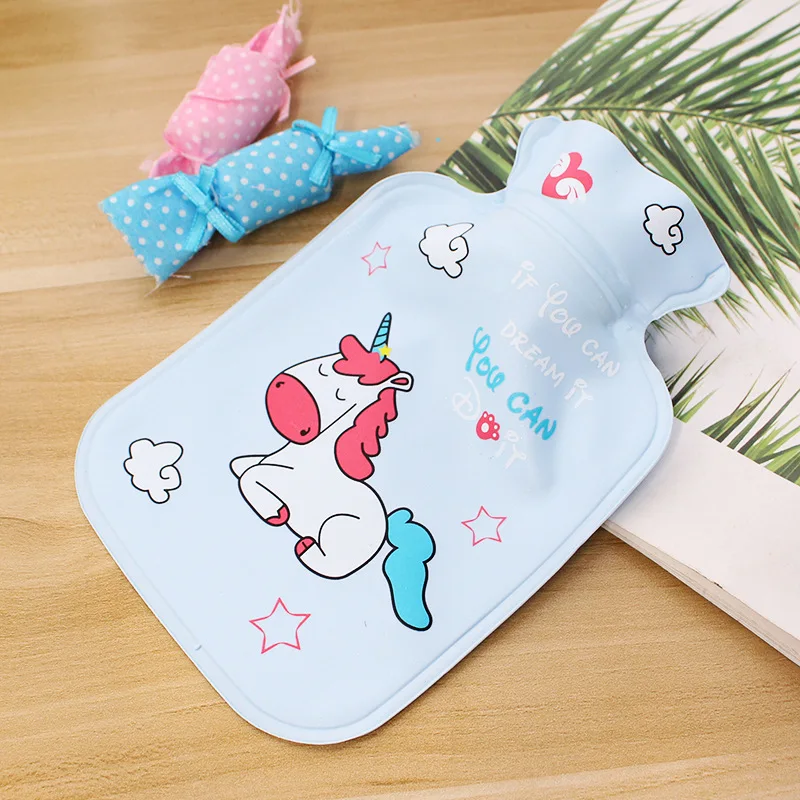 

Water Bag Cartoon Hot Water Bottle Unicorn Version Of The Small Fresh Water Injection Explosion-proof Children Mini Portable Hot