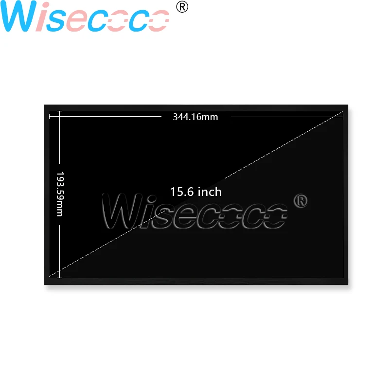 Pantalla LCD FHD de alto brillo de 15,6 pulgadas, m&oacute;dulo de pantalla de vibraci&oacute;n 3G de temperatura amplia, dise&ntilde;o para la industria-1