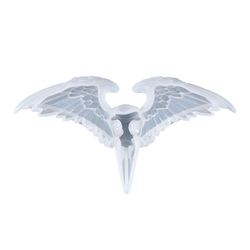 

41XC Eagle Spreads Wing Ornaments Epoxy Resin Mold Hanging Pendants Silicone Mould DIY Crafts Jewelry Home Decorations Mold