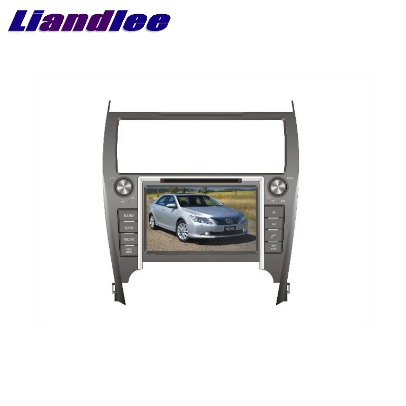 Автомобильный мультимедийный ТВ GPS аудио стерео Hi Fi радио для Toyota Camry XV50 2012 ~ 2017