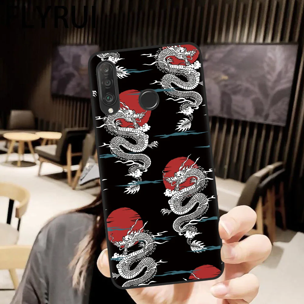 Чехол-накладка для Huawei P40 Lite E P10 P20 P30 Pro Mate 20 силиконовый противоударный | Мобильные