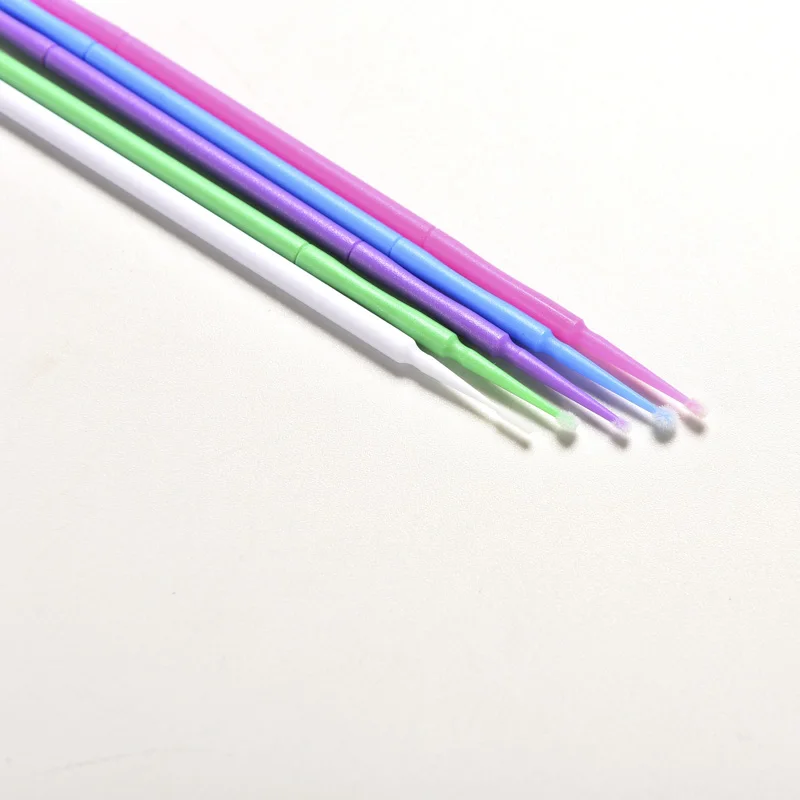 

Eyelash Extension Supply Regular MicroBrush Swab 100pcs Large MicroBrush Swab 100pcs