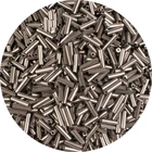 500 шт., бусины-трубки для изготовления ювелирных изделий, 2 х6 мм