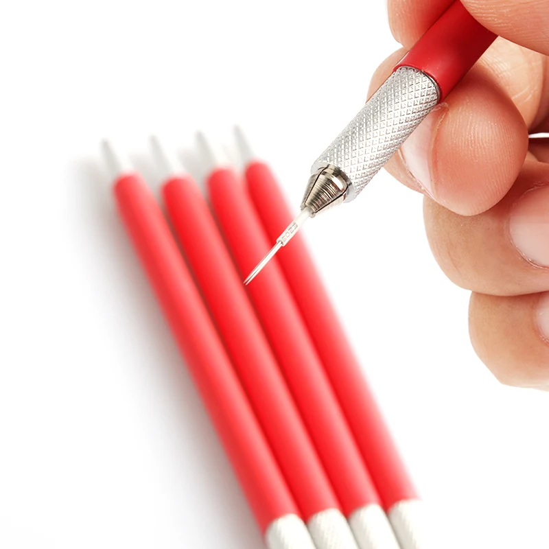 Ручка для перманентного макияжа бровей ручка 3D вышивки микроблейдинга тату