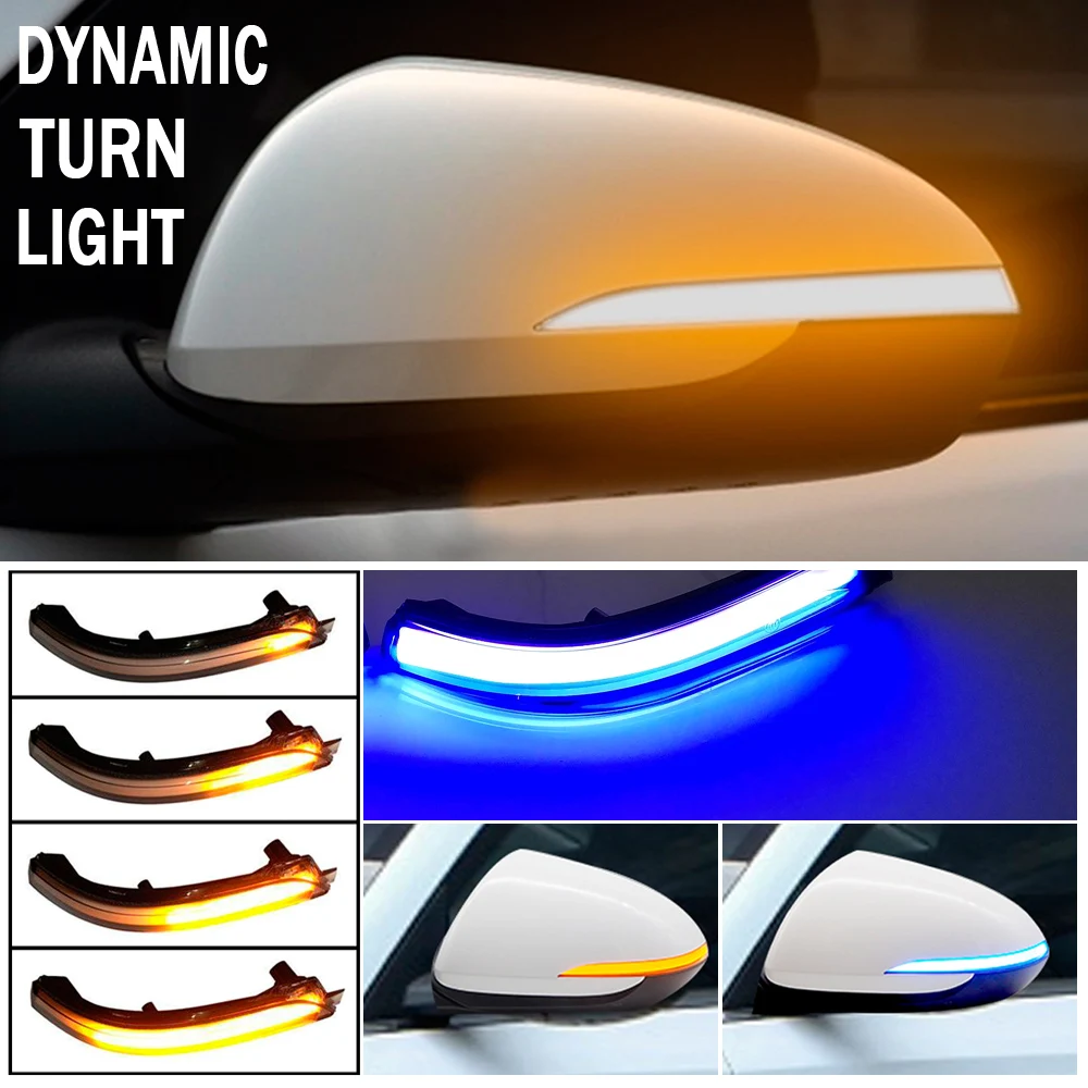 

Dynamic Blinker For Hyundai Elantra Avante MK6 AD 2016 2017 2018 2019 LED Turn Signal Flowing Mirror Light