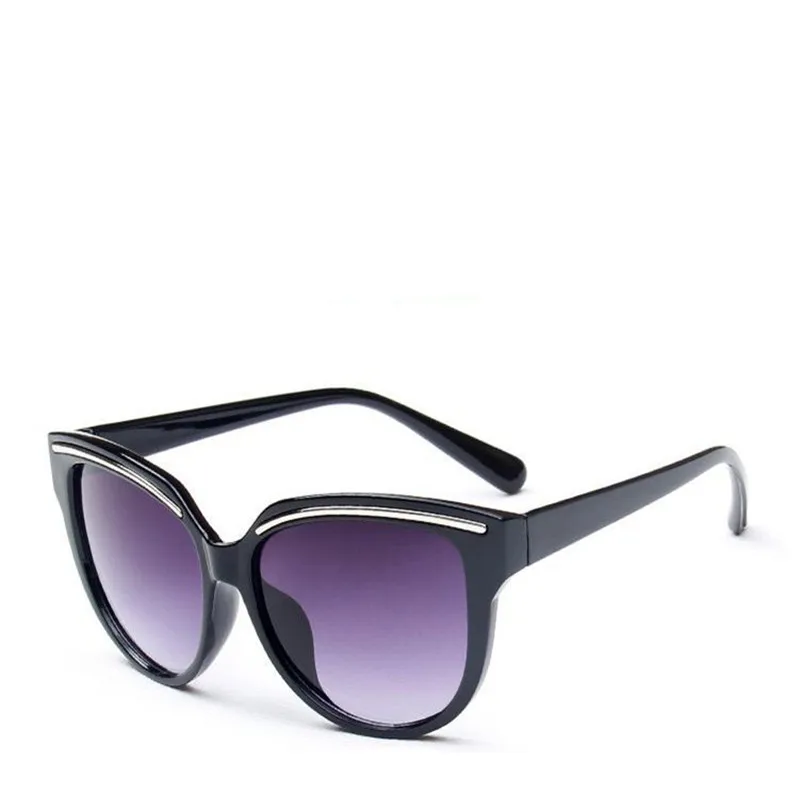 Женские солнцезащитные очки винтажные большие оправы Солнцезащитные кошачий