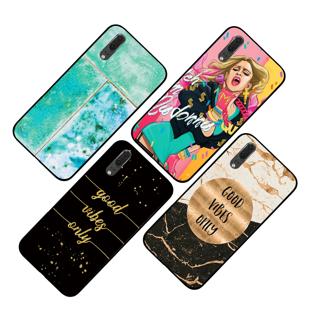 Abstract Shape Cases Cover For Huawei P30 P20 P10 Mate 10 20 Pro Lite | Мобильные телефоны и аксессуары