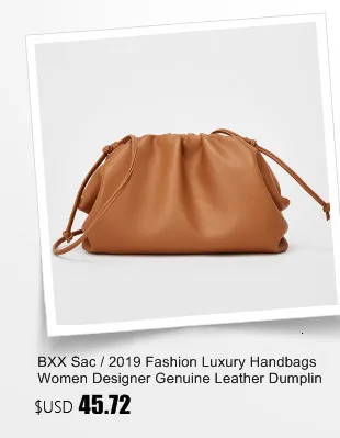 BXX сумка/ Новая модная женская одежда с откидным карманом, полукруглый чехол из искусственной кожи, трендовые сумки на одно плечо WC63701