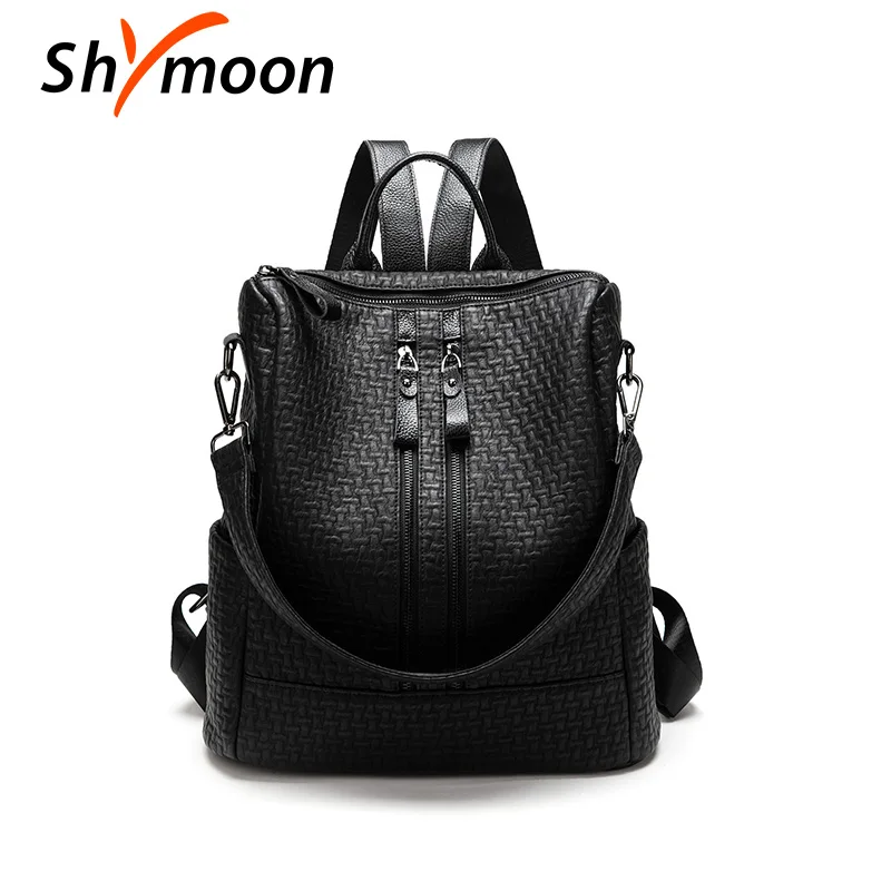 SHYMOON многофункциональные женские противоугонные рюкзаки дамские модные