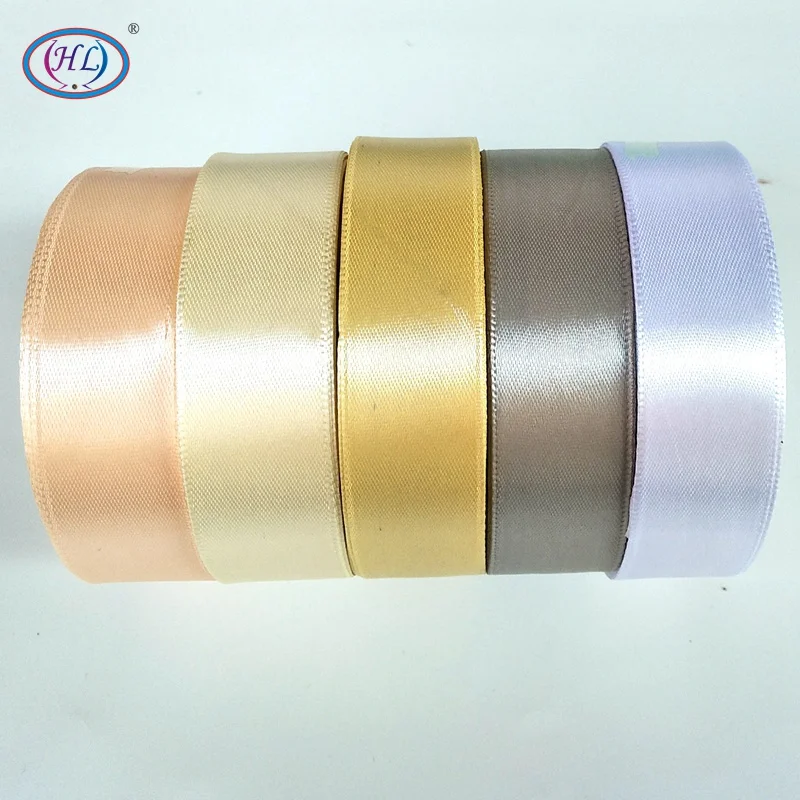 HL 5 рулонов 25 мм Широкие атласные ленты сочетающиеся комбинации Свадебные