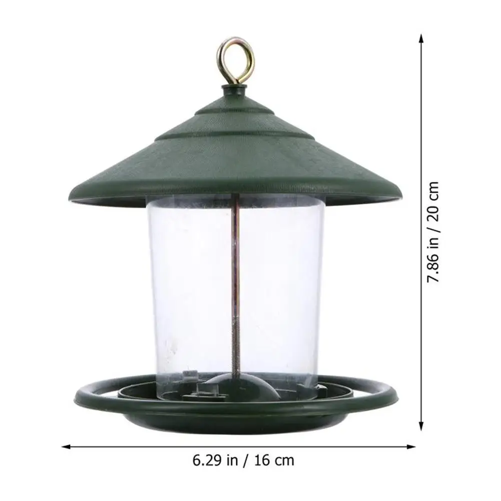 

Decorative Hanging Feeder Outdoor Garden Decor Bird Food Container Bird Food Holder