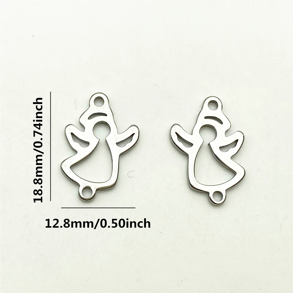 10 шт. подвеска в виде снеговика из нержавеющей стали | Украшения и аксессуары